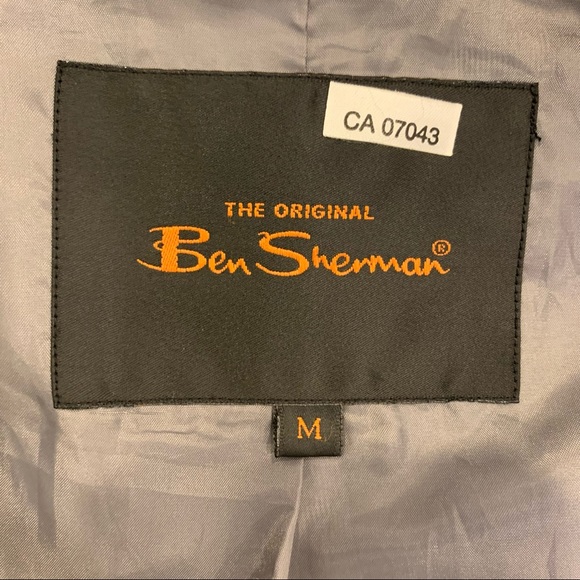 Ben Sherman - Trench Coat. Very rare. Rain resistance. Size M. Light grey - Picture 6 of 7